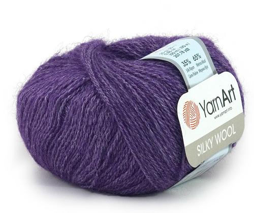 Silk wool 334  YarnArt